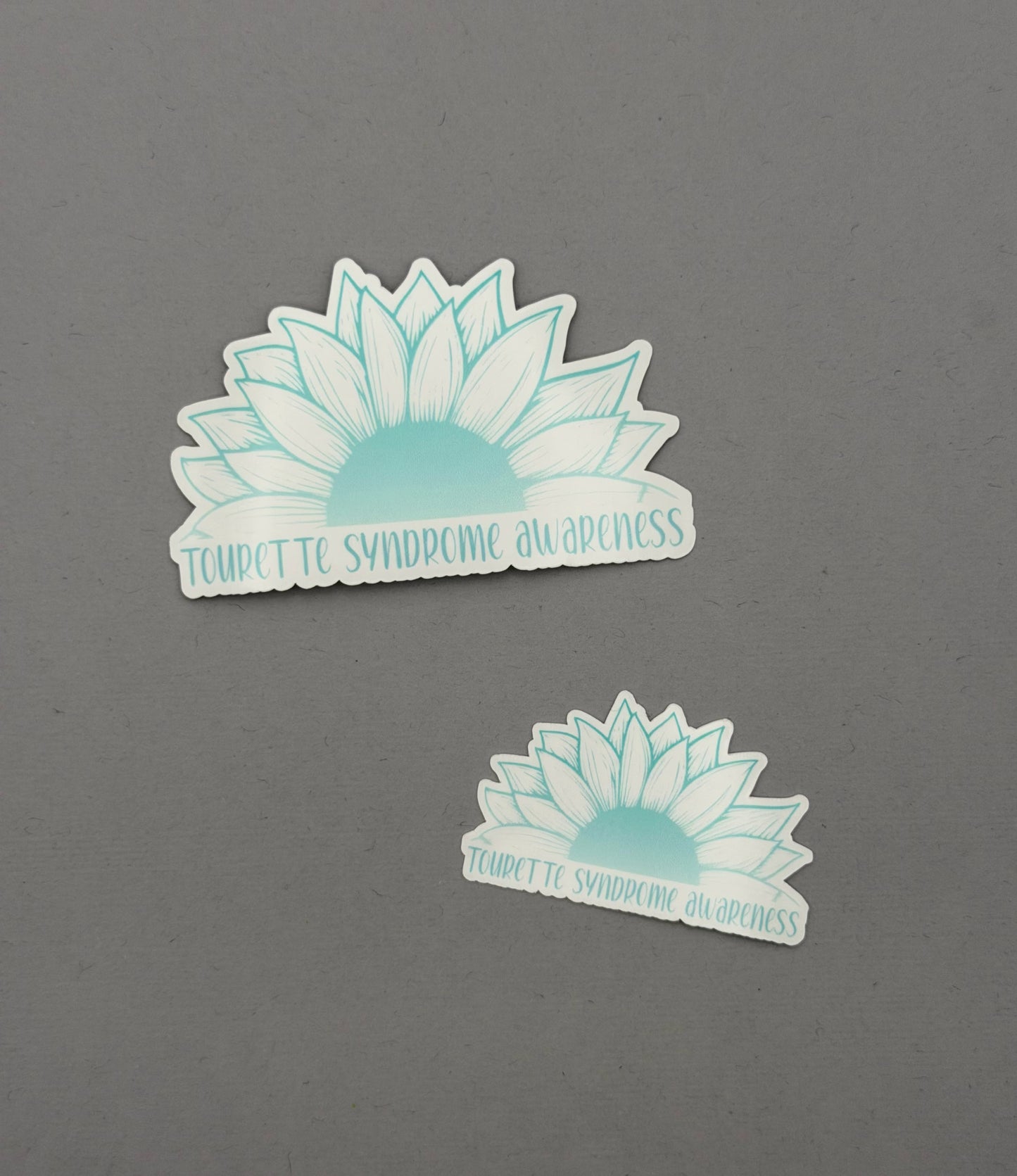Tourette Syndrome Awareness Sunflower Sticker or Magnet