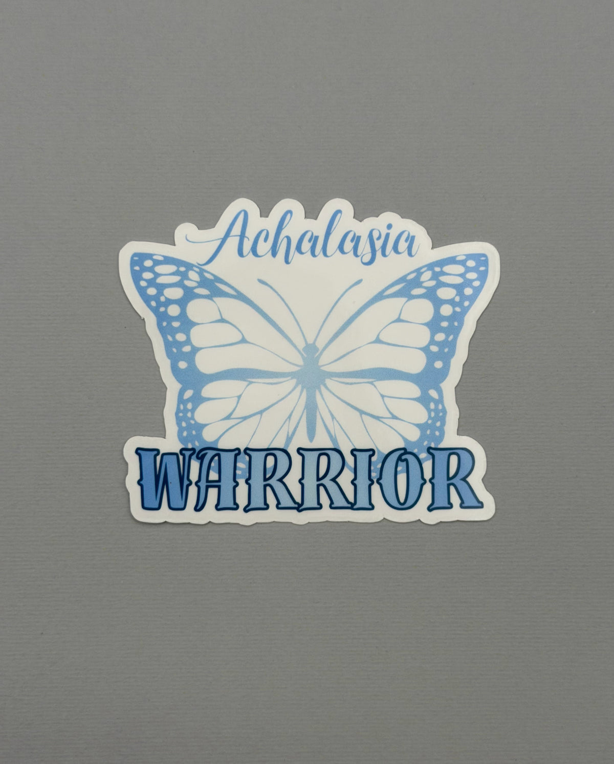 Achalasia Warrior Butterfly Sticker or Magnet