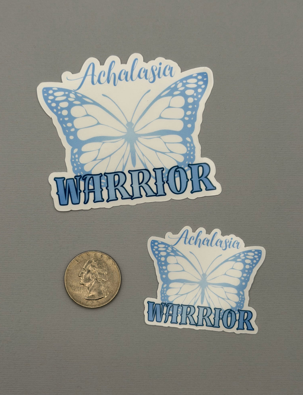 Achalasia Warrior Butterfly Sticker or Magnet