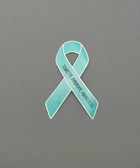 Tourette Syndrome Awareness Rainbow Sticker or Magnet