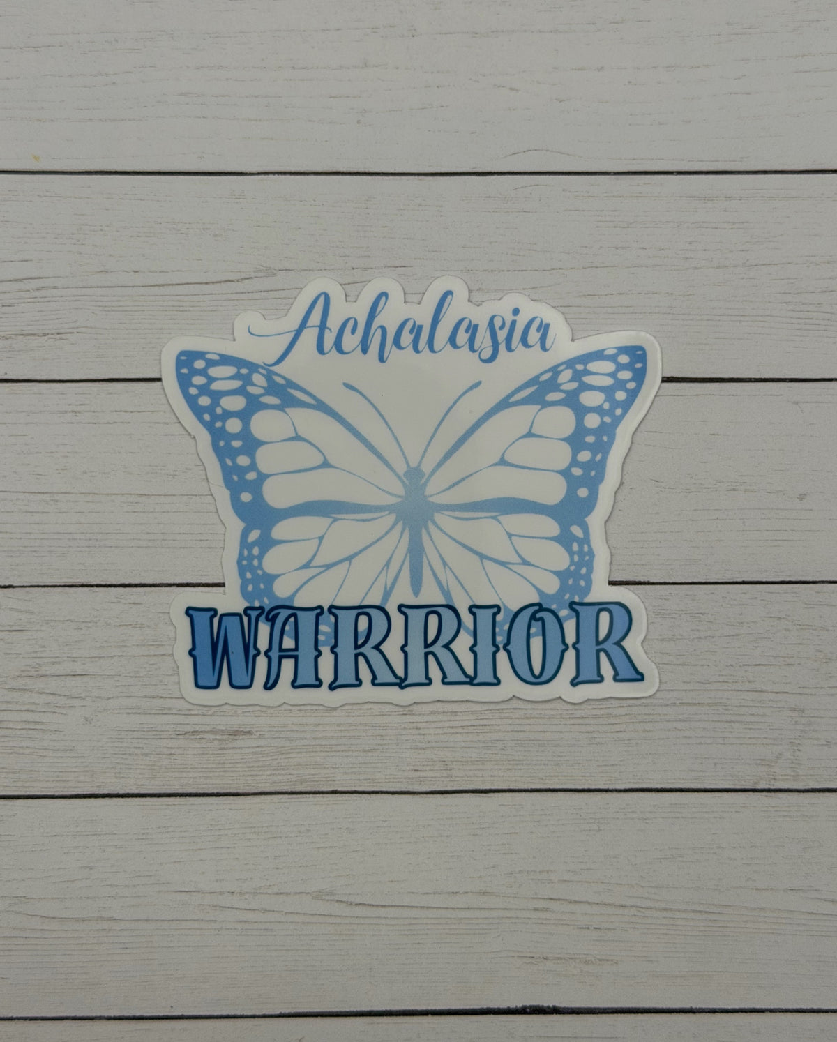 Achalasia Warrior Butterfly Sticker or Magnet