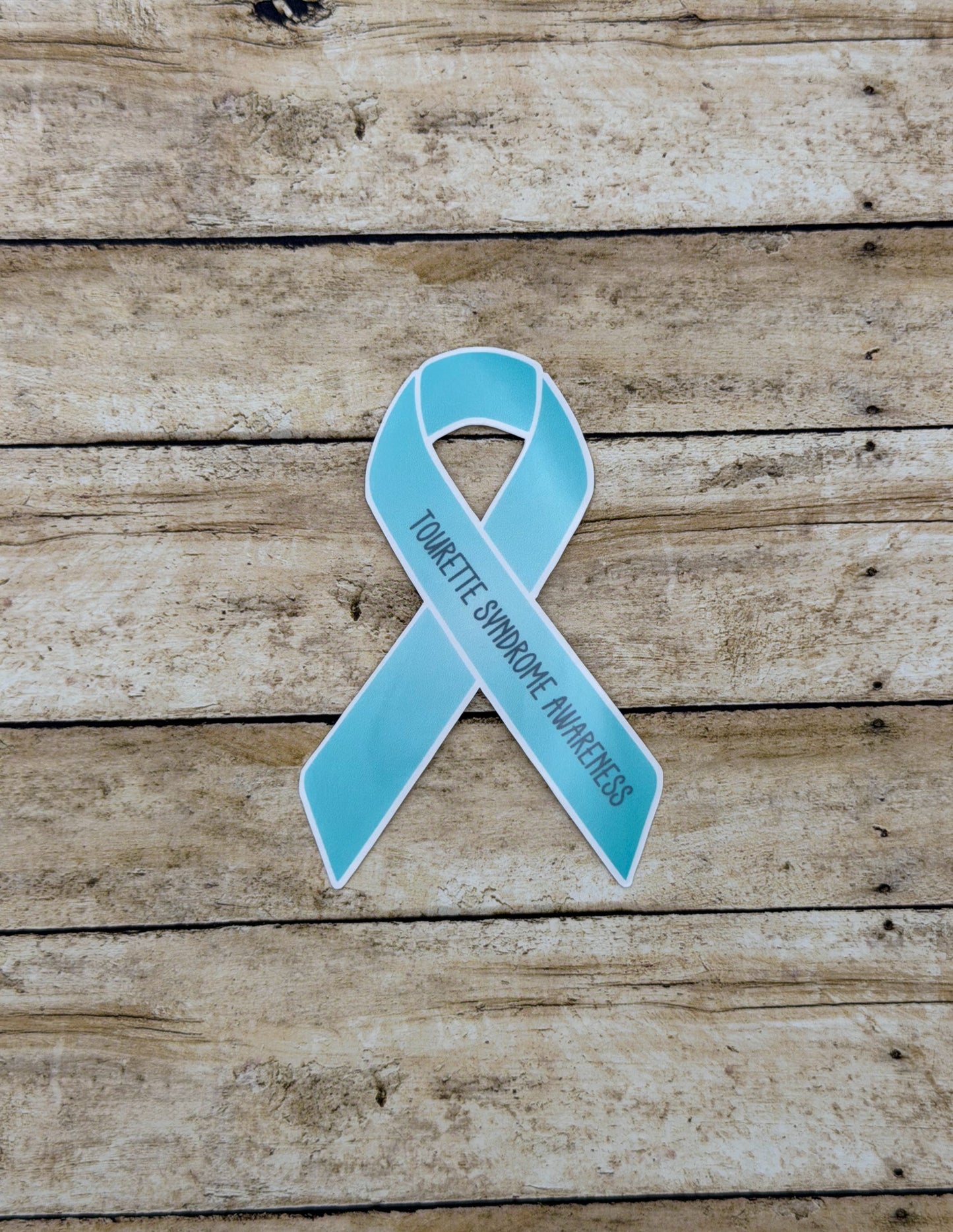 Tourette Syndrome Awareness Rainbow Sticker or Magnet
