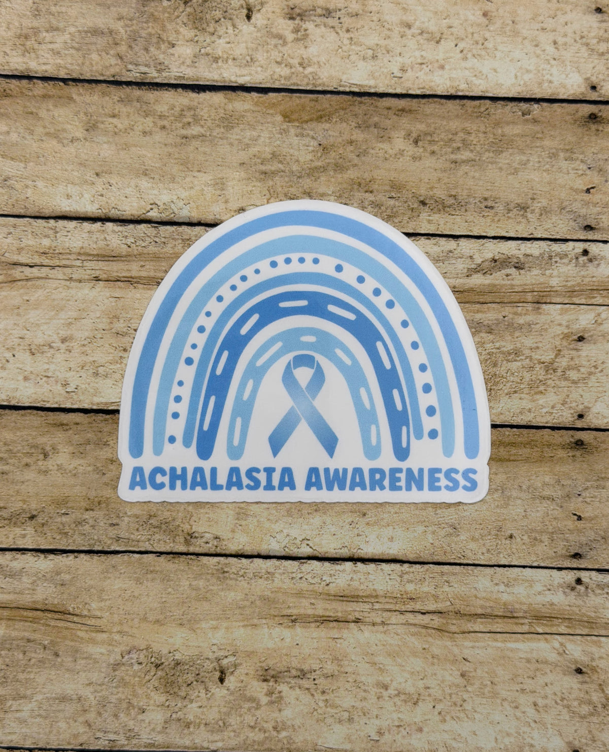 Achalasia Awareness Rainbow Sticker or Magnet