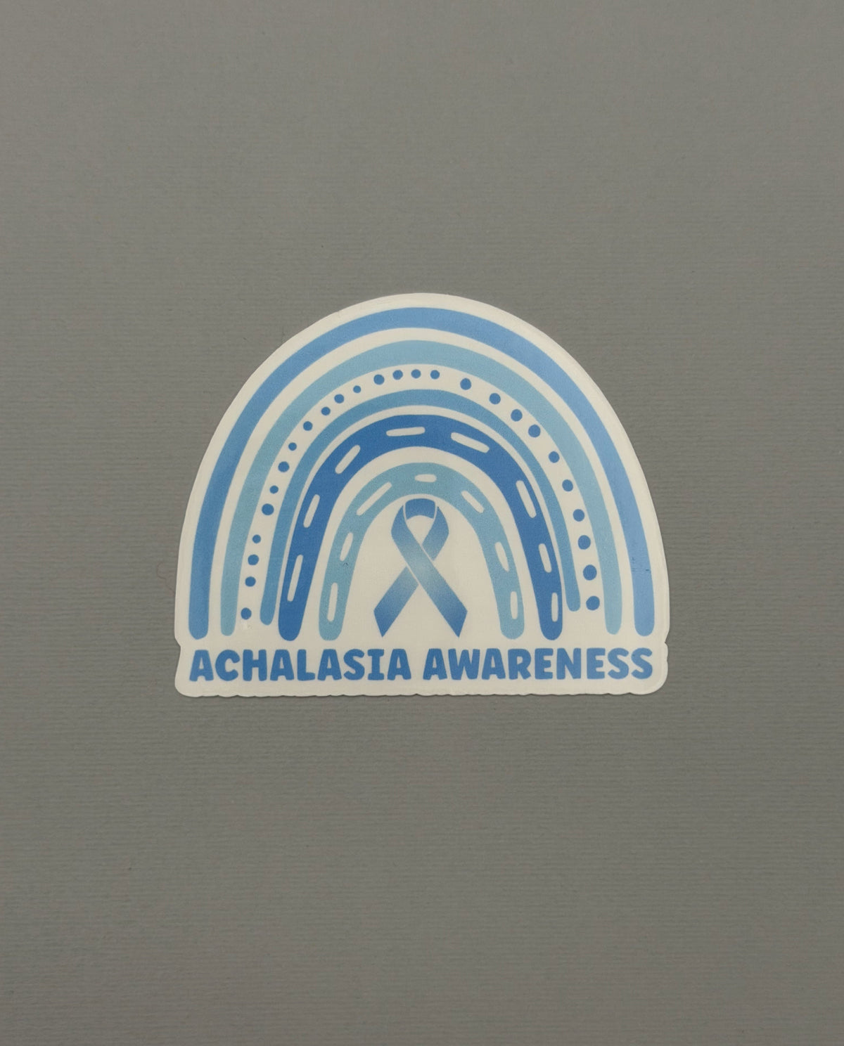 Achalasia Awareness Rainbow Sticker or Magnet