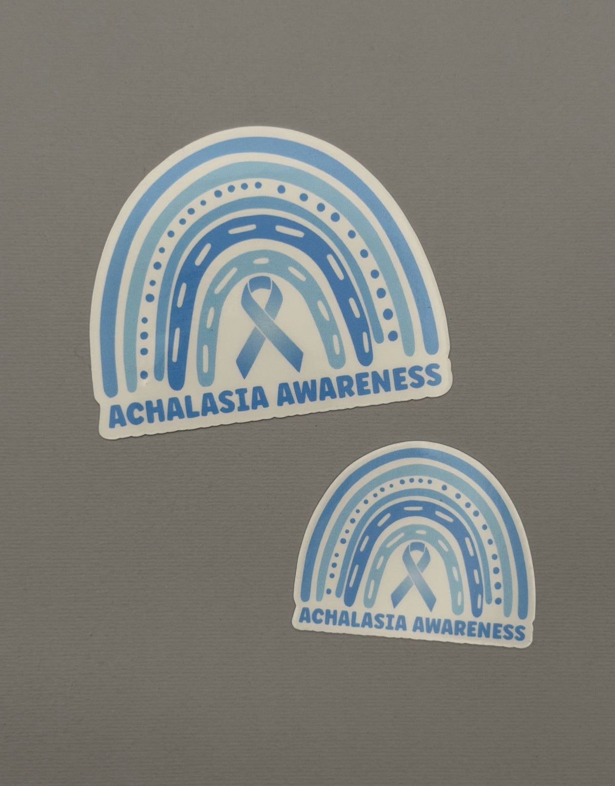 Achalasia Awareness Rainbow Sticker or Magnet