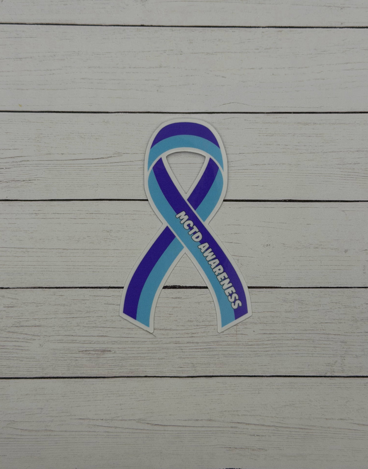 Mixed Connective Tissue Disorder Awareness Ribbon Sticker or Magnet