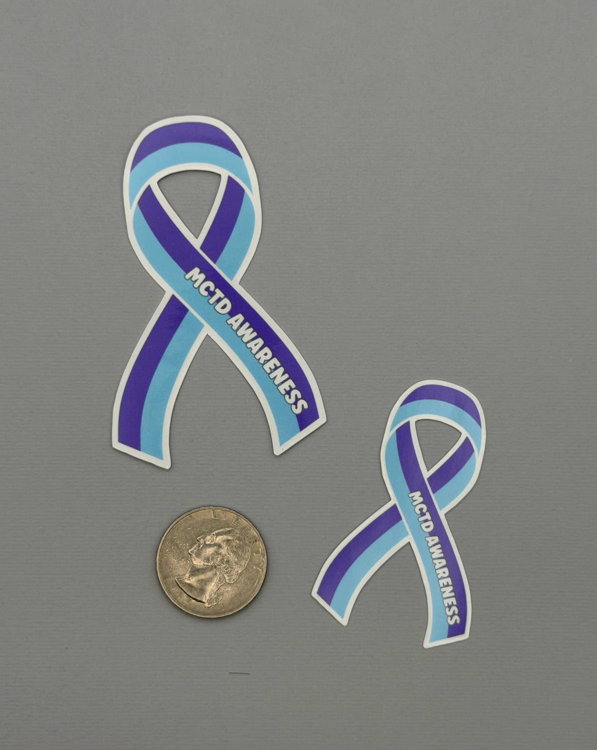 Mixed Connective Tissue Disorder Awareness Ribbon Sticker or Magnet