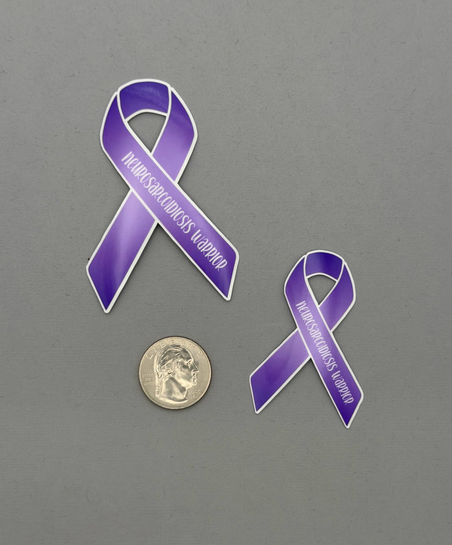 Neurosarcoidosis Warrior Ribbon Sticker or Magnet