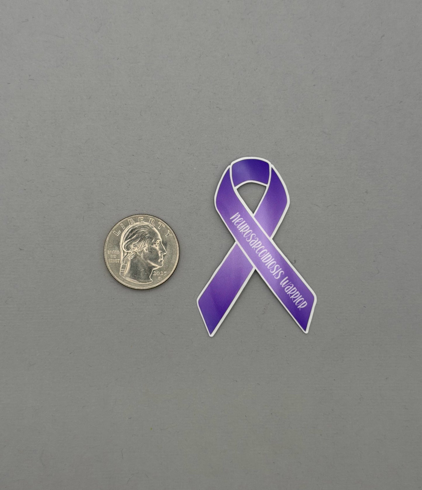 Neurosarcoidosis Warrior Ribbon Sticker or Magnet