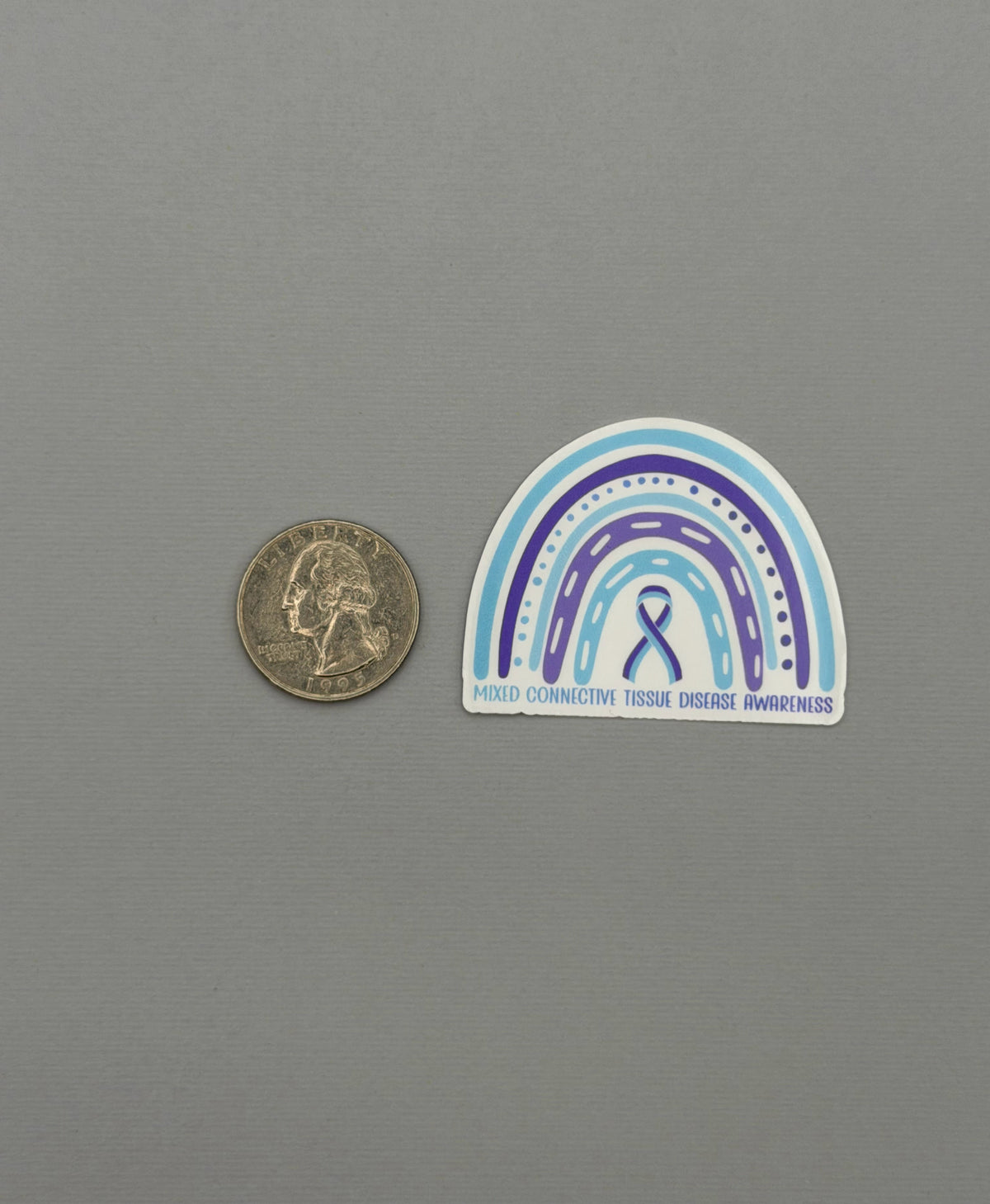 Mixed Connective Tissue Disorder Awareness Rainbow Sticker or Magnet