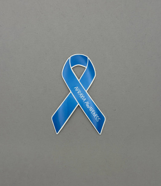 Apraxia Awareness Ribbon Sticker or Magnet