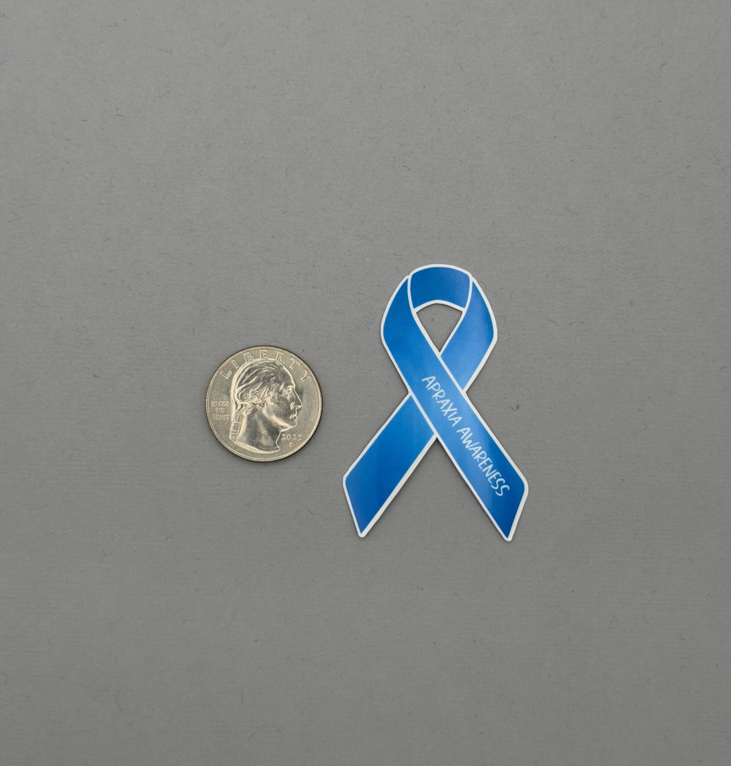 Apraxia Awareness Ribbon Sticker or Magnet