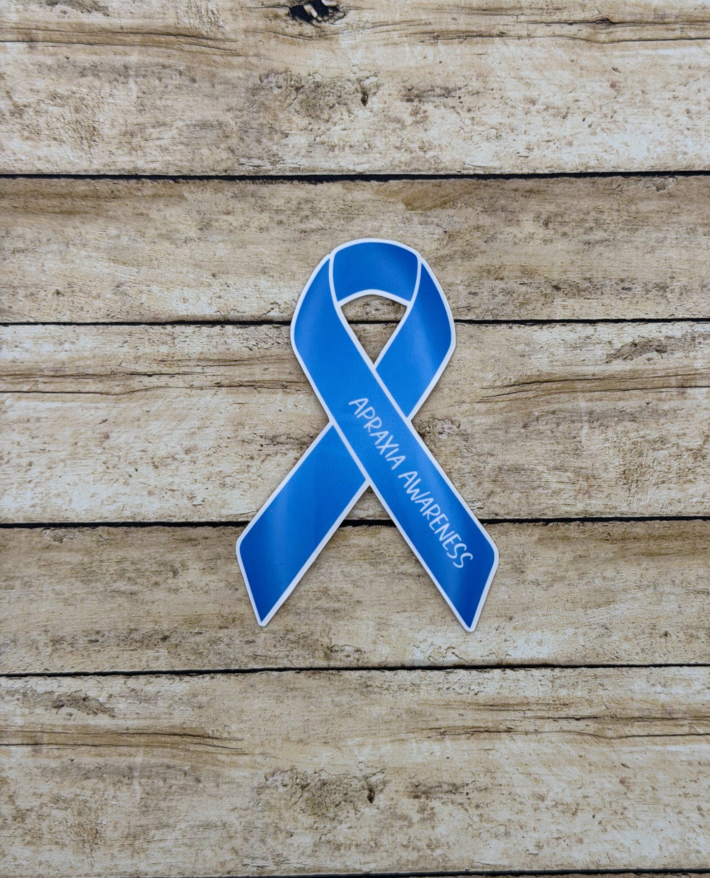 Apraxia Awareness Ribbon Sticker or Magnet