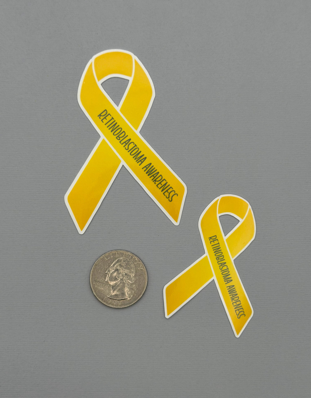 Retinoblastoma Awareness Ribbon Sticker or Magnet