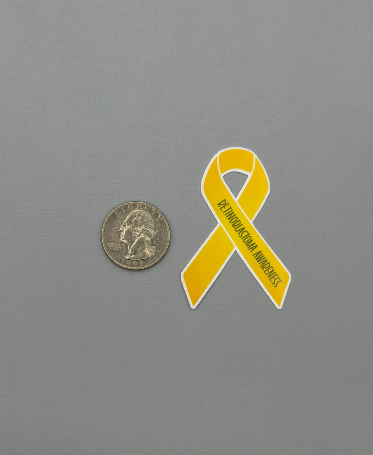 Retinoblastoma Awareness Ribbon Sticker or Magnet
