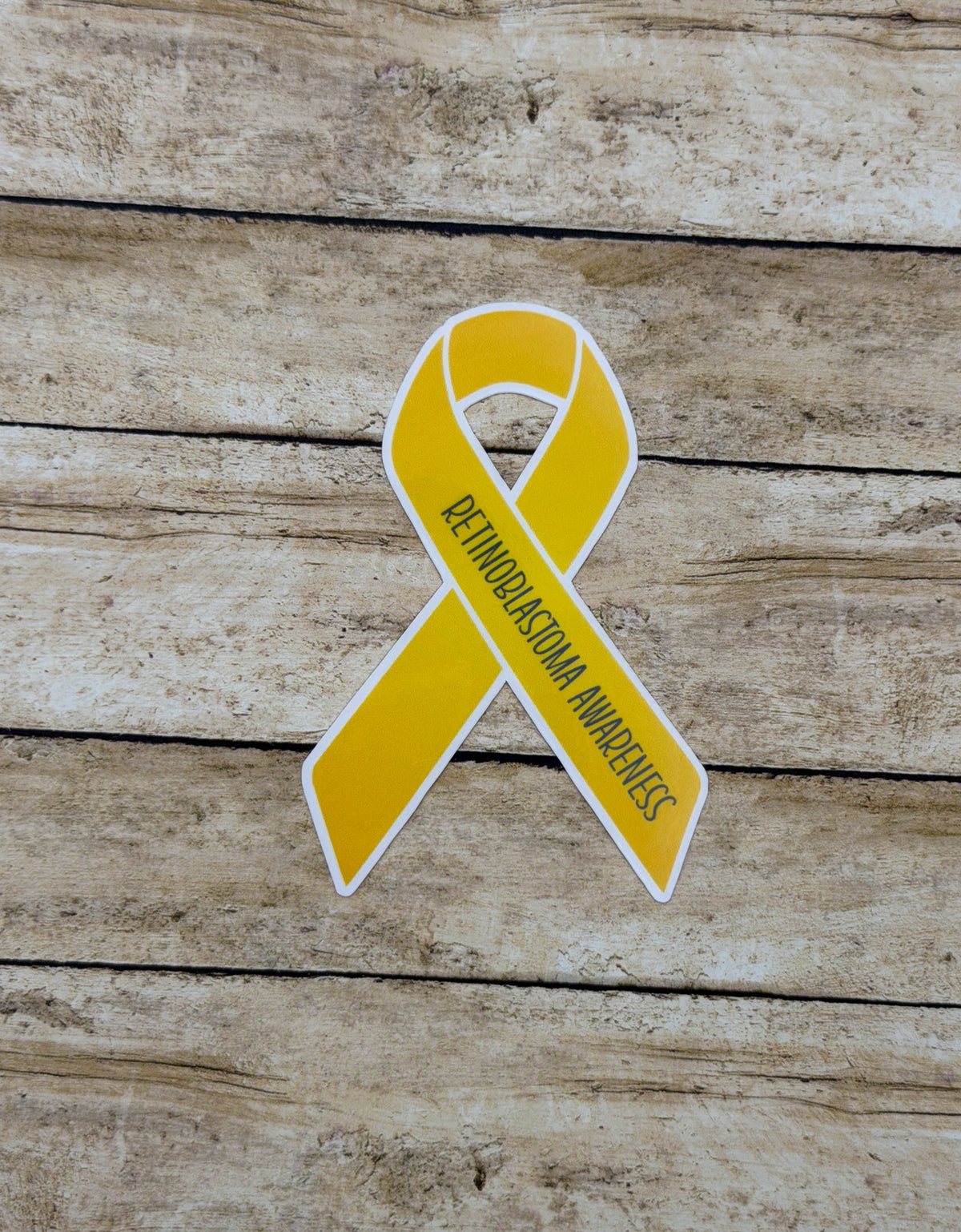 Retinoblastoma Awareness Ribbon Sticker or Magnet