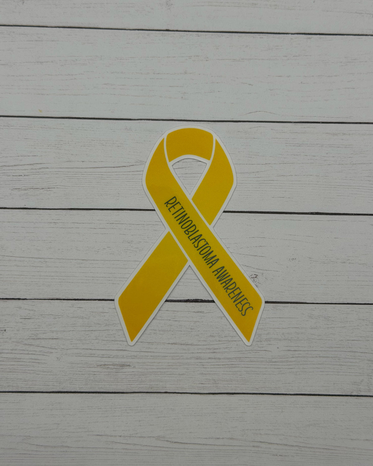 Retinoblastoma Awareness Ribbon Sticker or Magnet