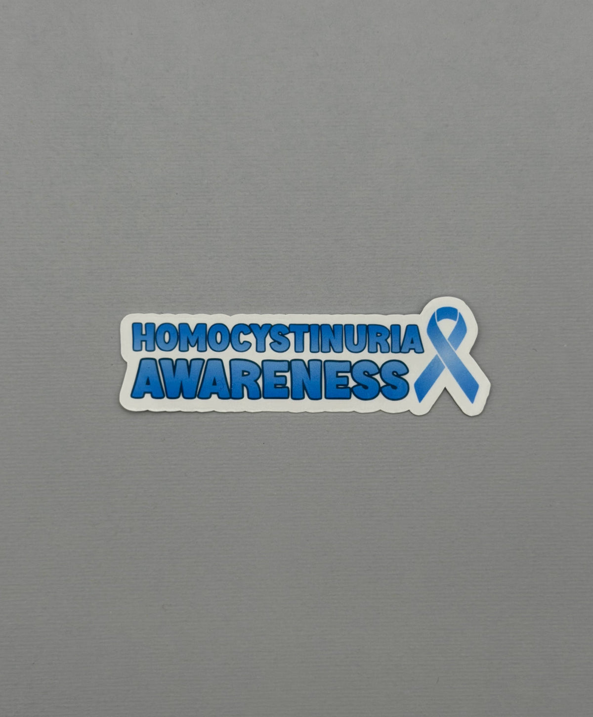 Homocystinuria Awareness with Ribbon Sticker or Magnet