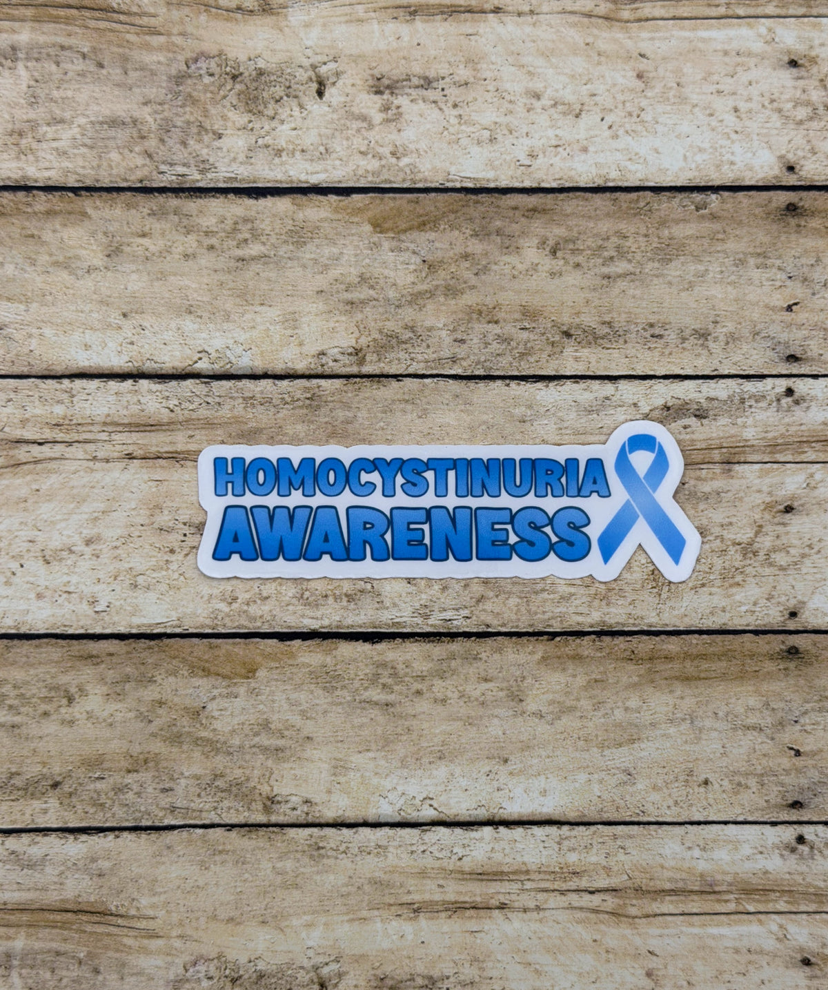 Homocystinuria Awareness with Ribbon Sticker or Magnet