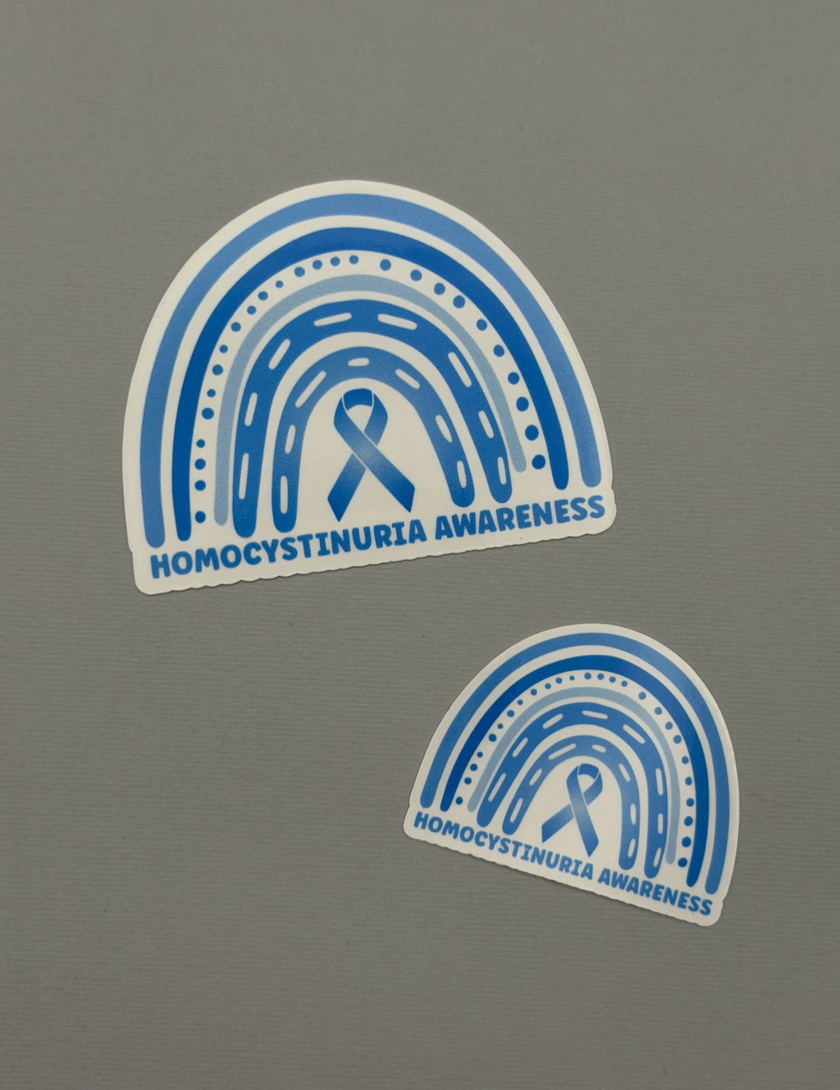 Homocystinuria Awareness Rainbow Sticker or Magnet