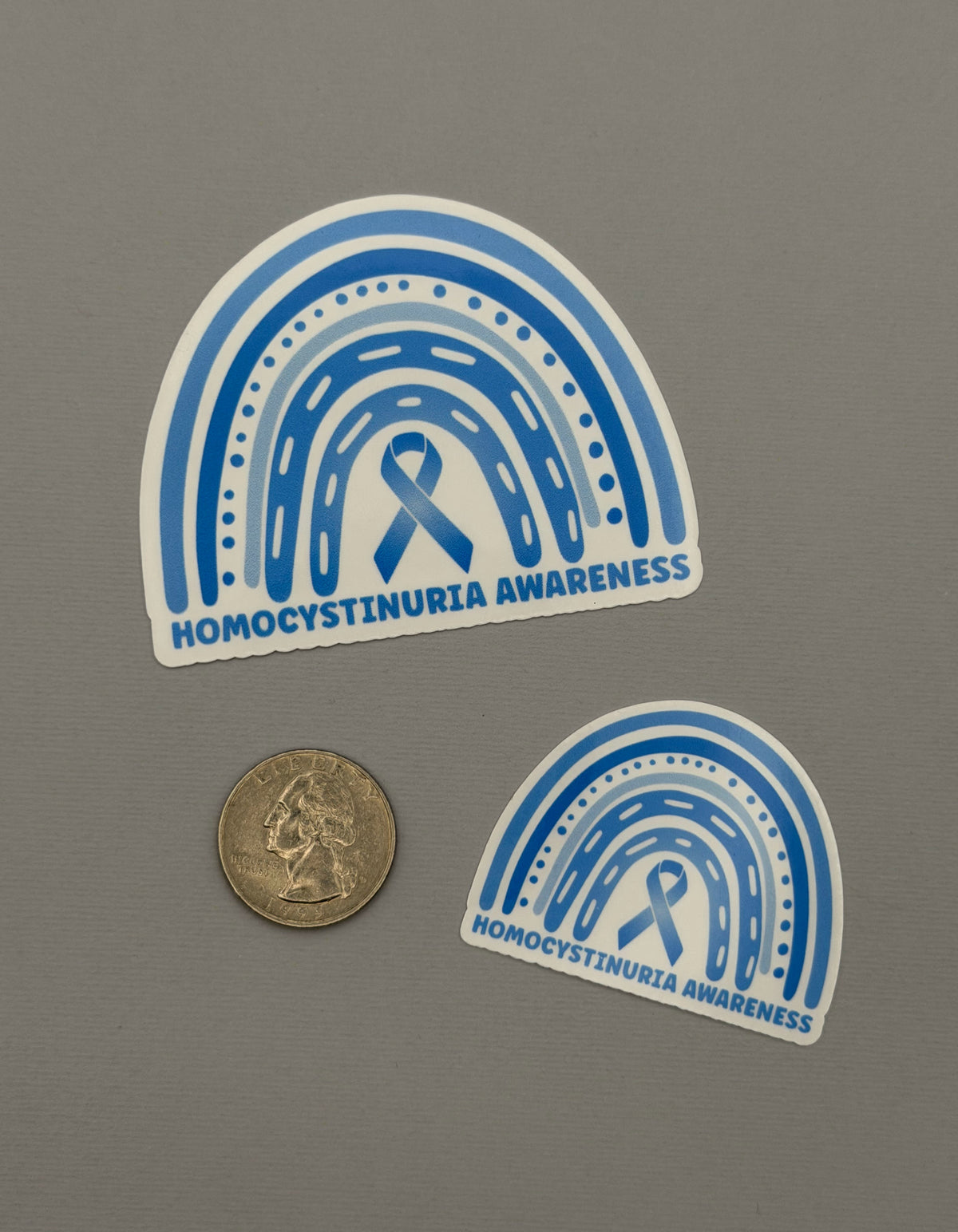 Homocystinuria Awareness Rainbow Sticker or Magnet