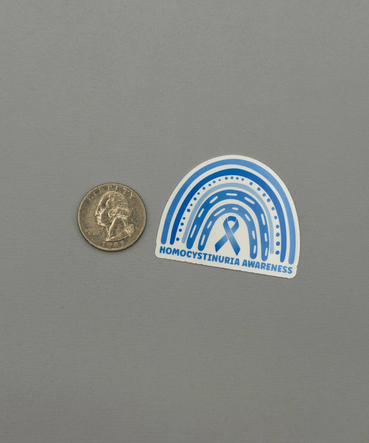 Homocystinuria Awareness Rainbow Sticker or Magnet