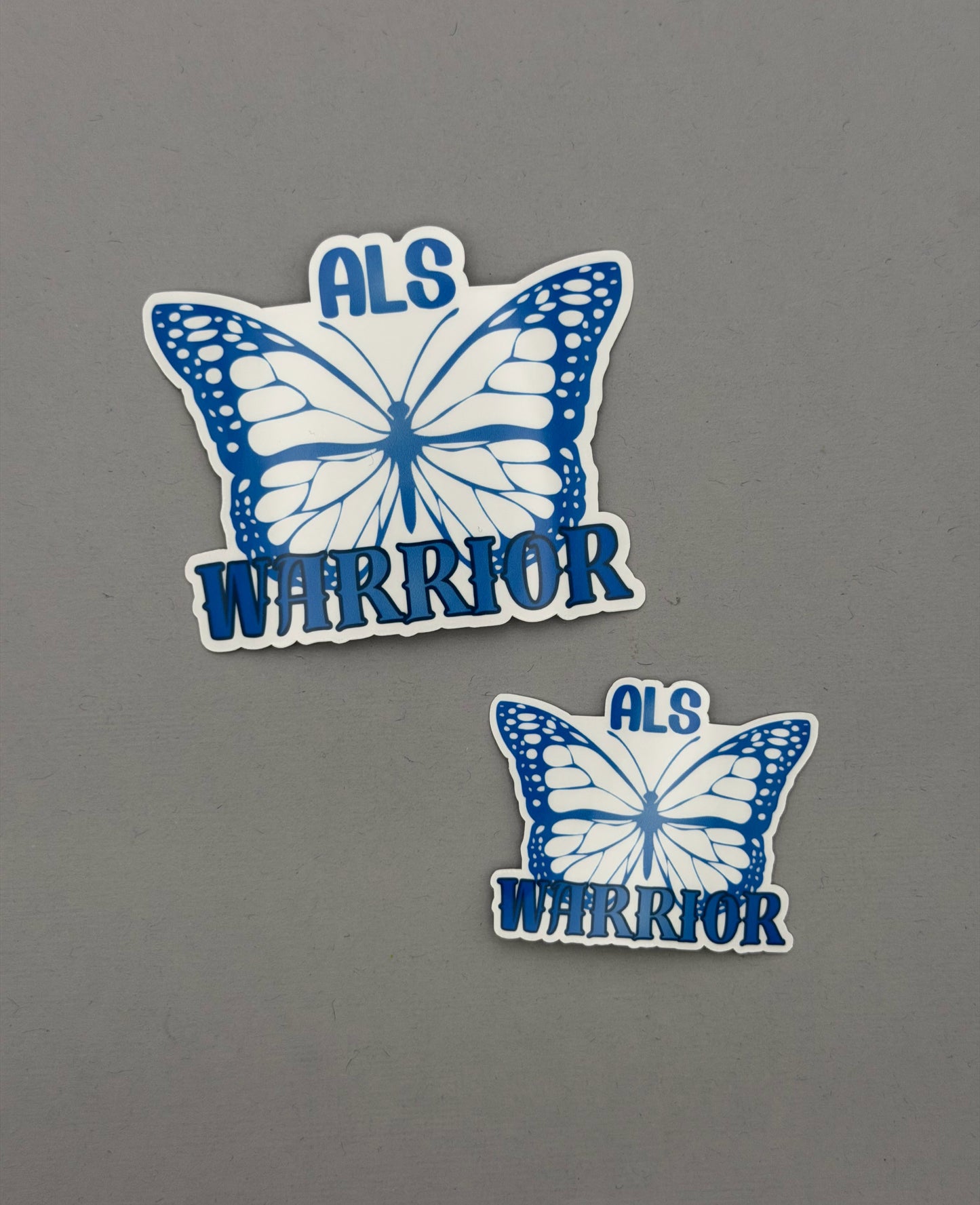 ALS Warrior Butterfly Sticker or Magnet