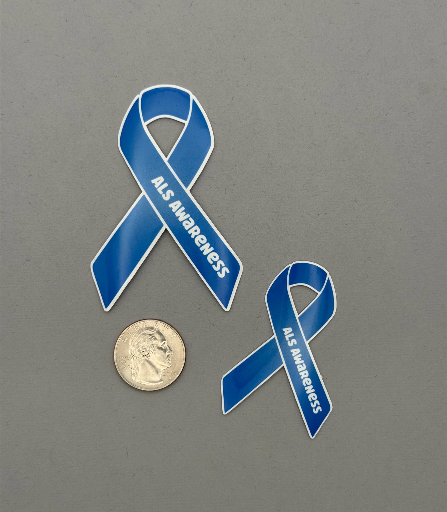 ALS Awareness Ribbon Sticker or Magnet