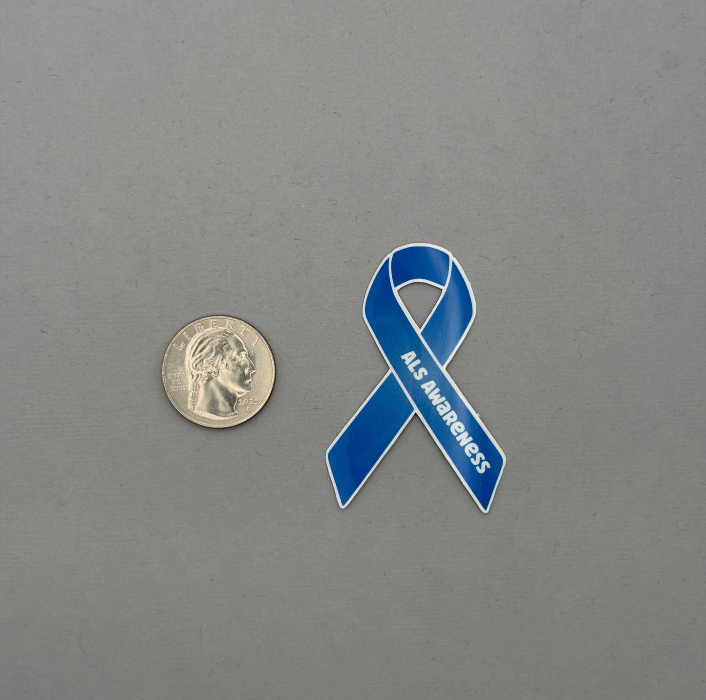 ALS Awareness Ribbon Sticker or Magnet