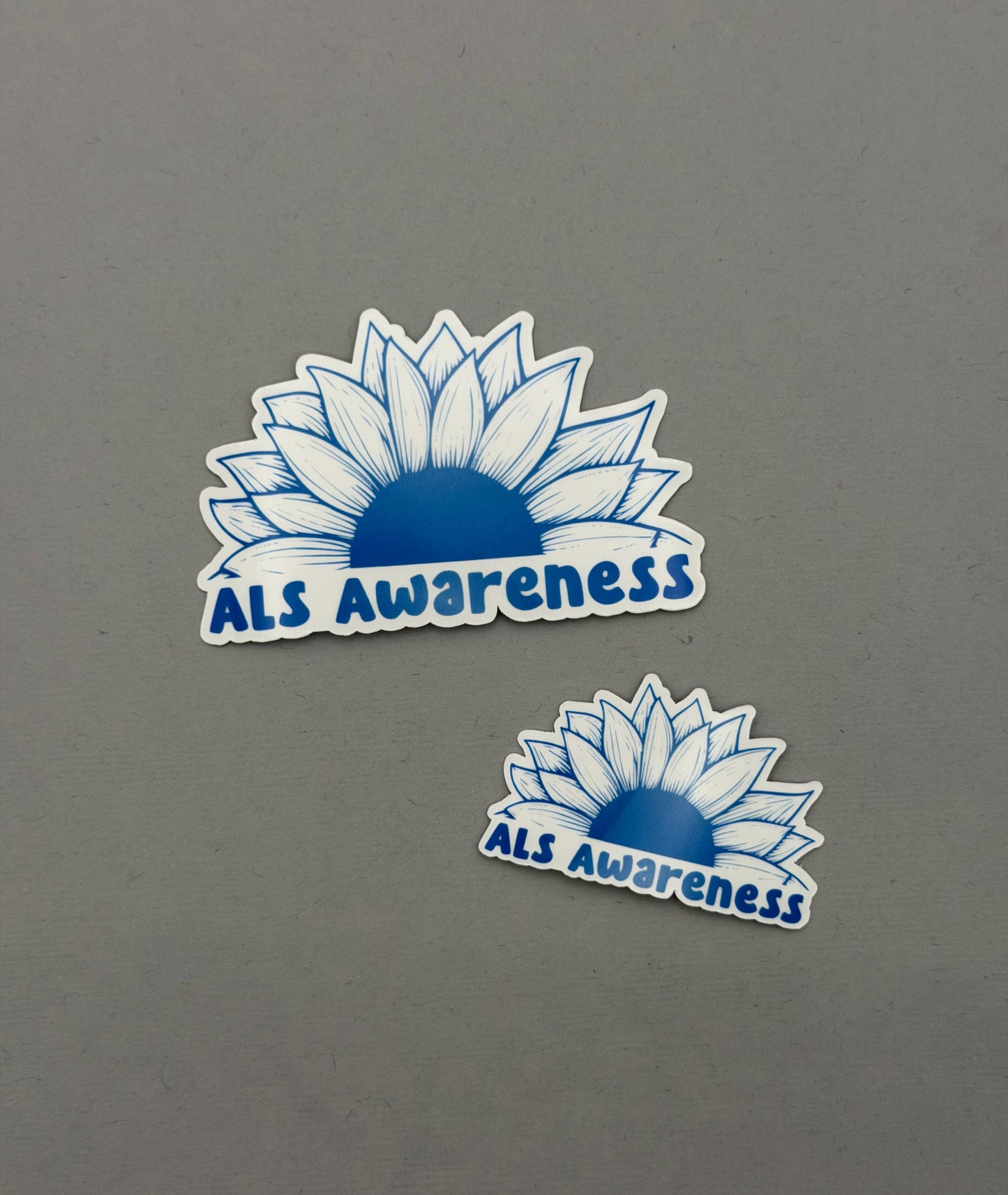 ALS Awareness Sunflower Sticker or Magnet