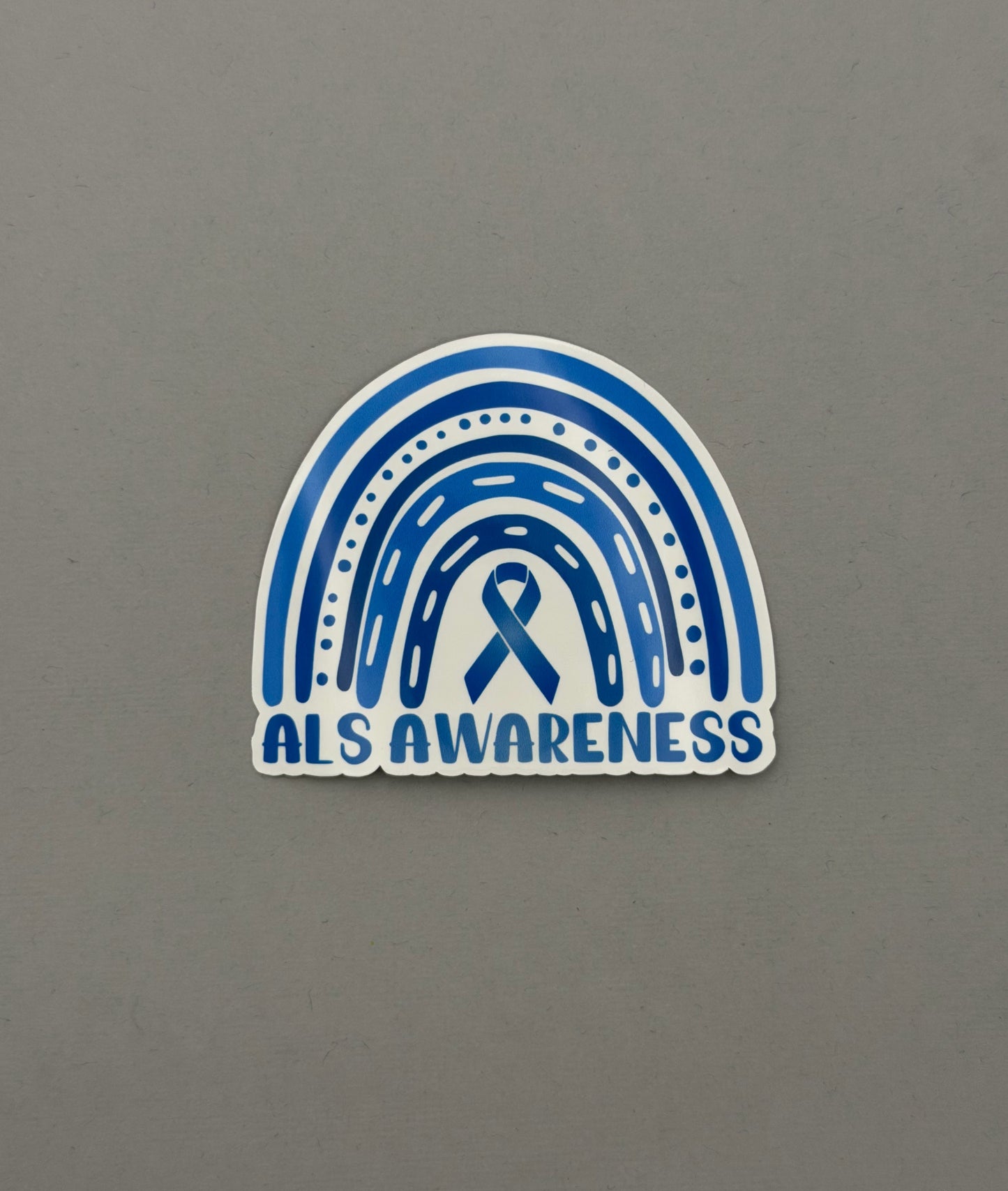ALS Awareness Rainbow Sticker or Magnet