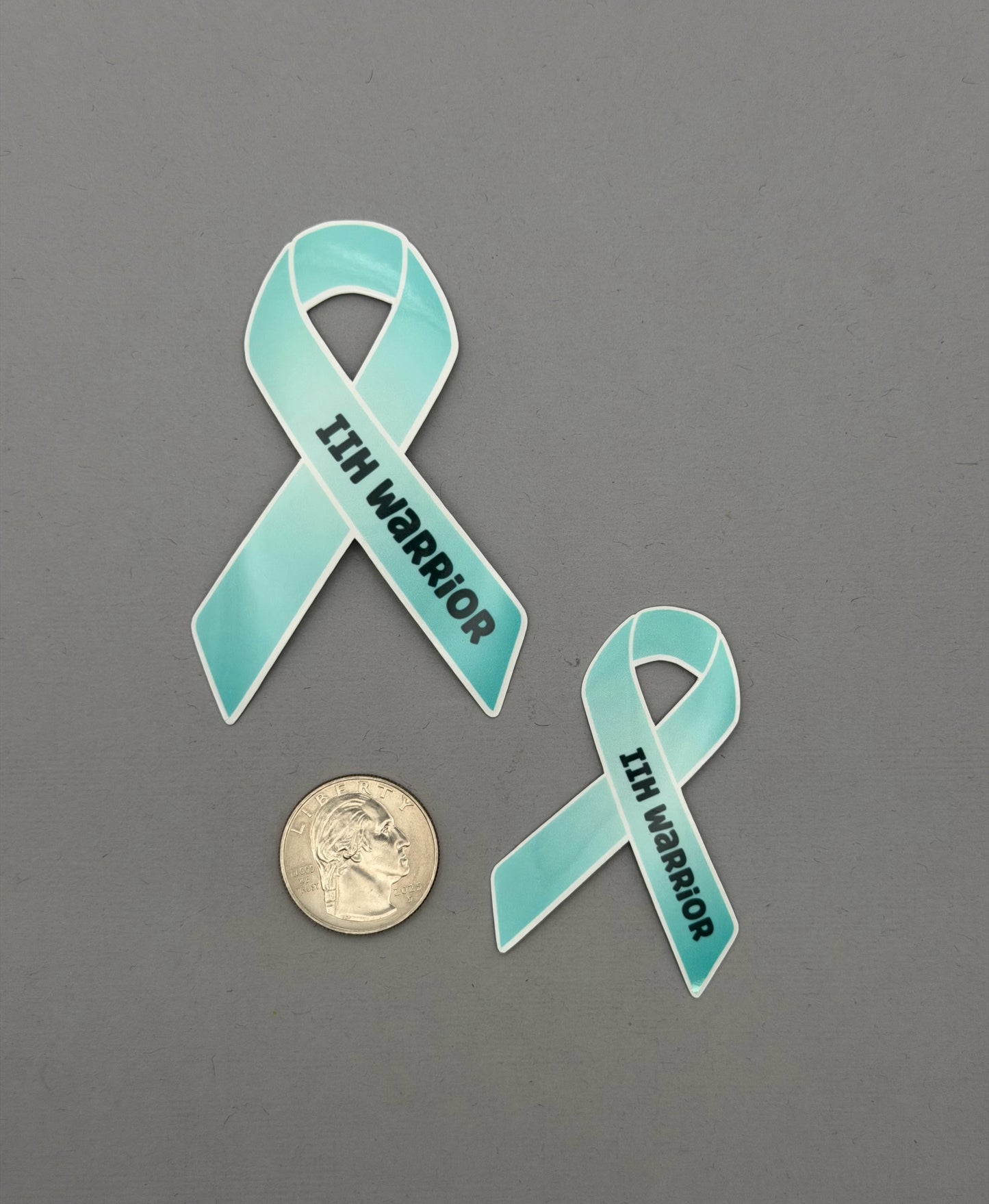 IIH Warrior Ribbon Sticker or Magnet | Idiopathic Intracranial Hypertension
