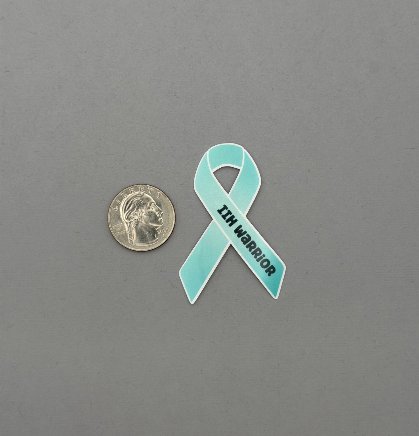 IIH Warrior Ribbon Sticker or Magnet | Idiopathic Intracranial Hypertension