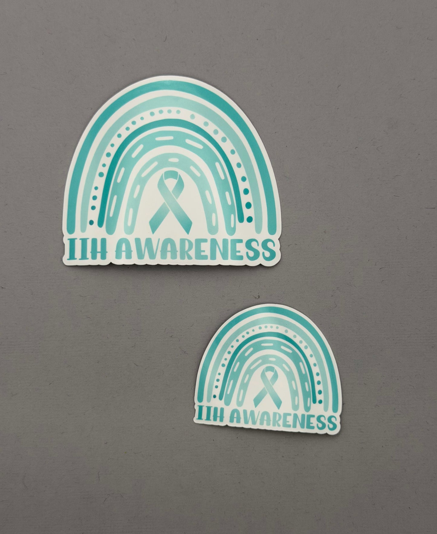 IIH Awareness Rainbow Sticker or Magnet | Idiopathic Intracranial Hypertension
