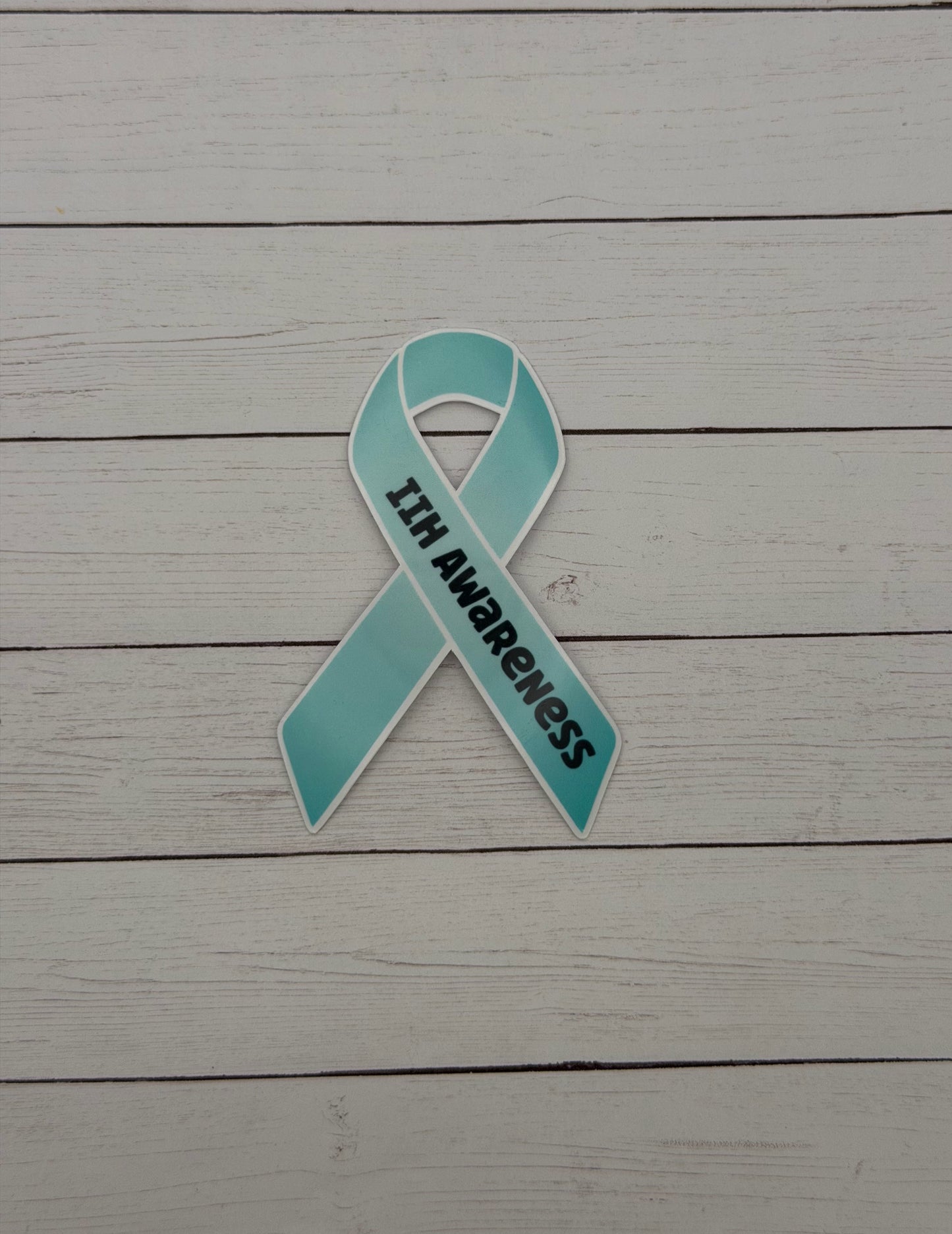 IIH Awareness Ribbon Sticker or Magnet | Idiopathic Intracranial Hypertension