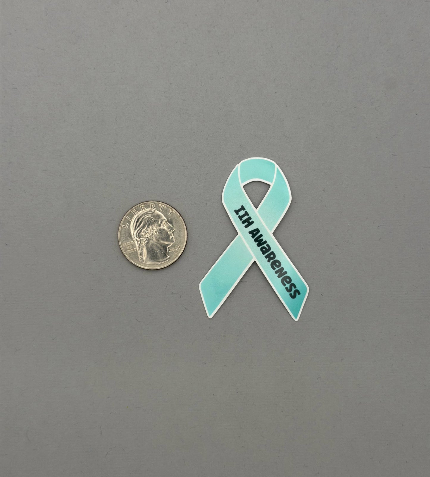 IIH Awareness Ribbon Sticker or Magnet | Idiopathic Intracranial Hypertension