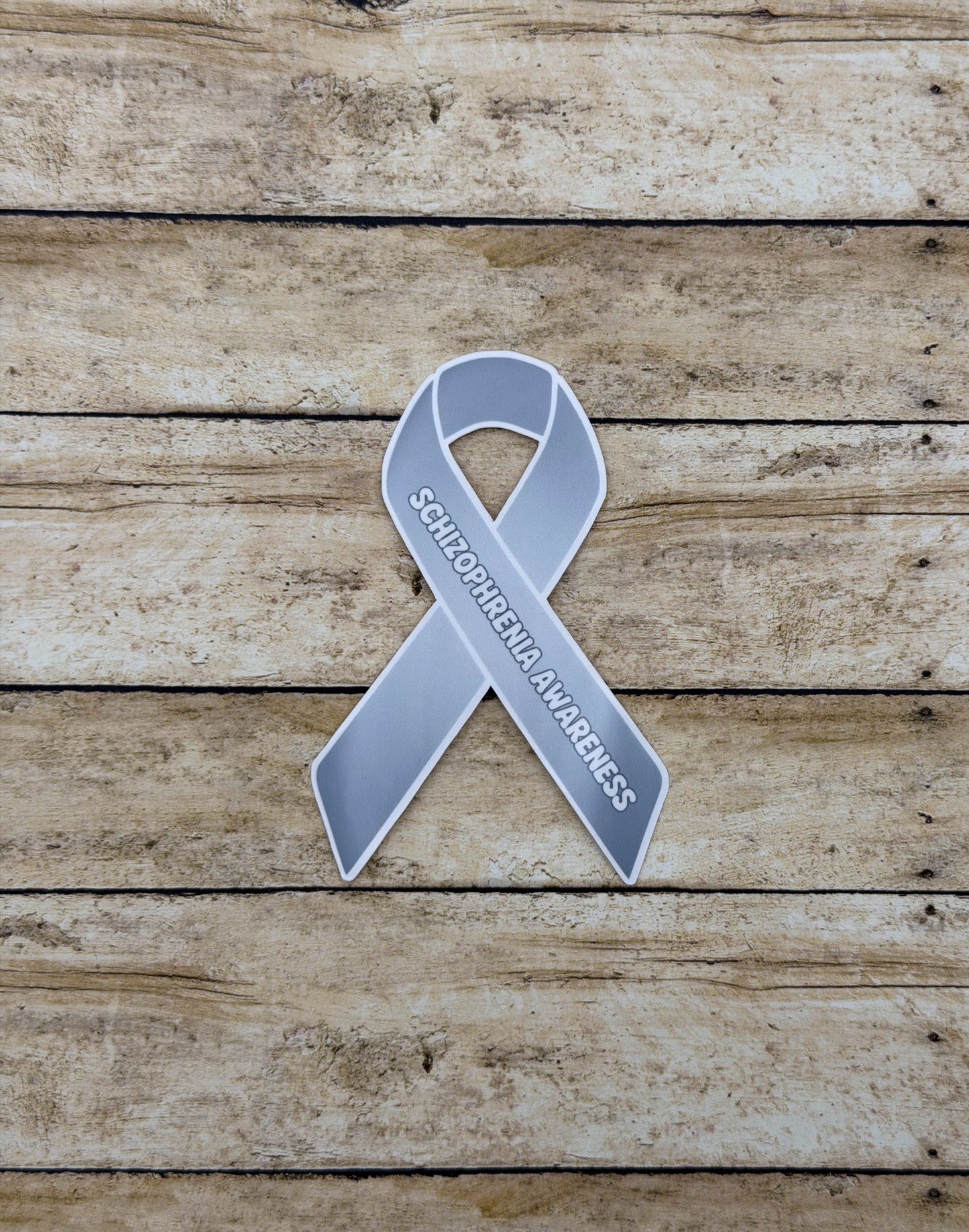 Schizophrenia Awareness Ribbon Sticker or Magnet