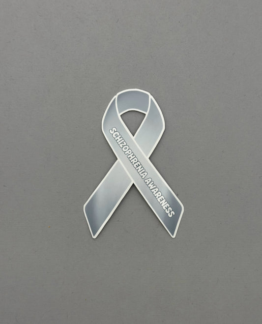 Schizophrenia Awareness Ribbon Sticker or Magnet
