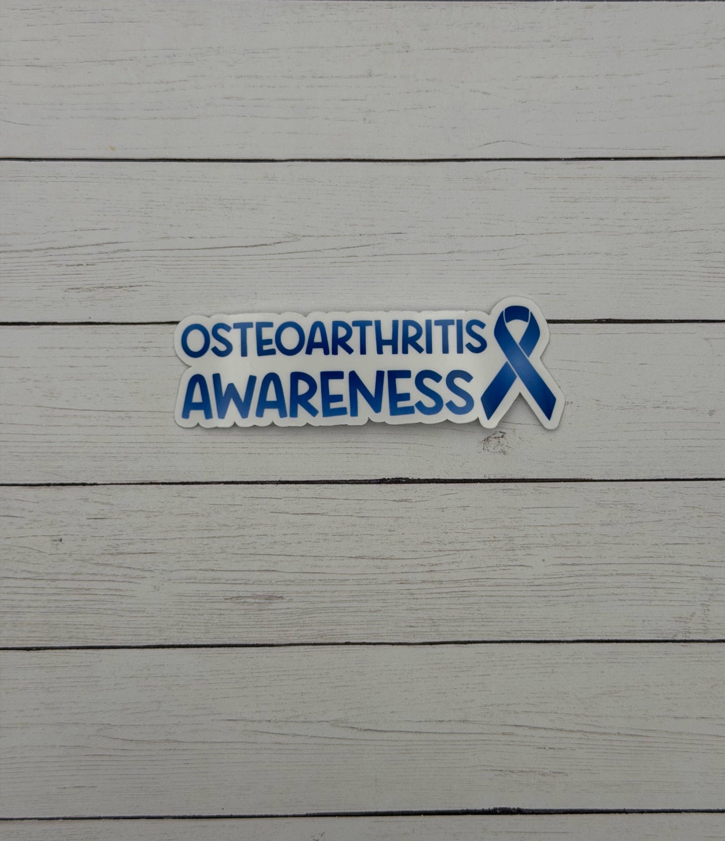 Osteoarthritis Awareness with Ribbon Sticker or Magnet