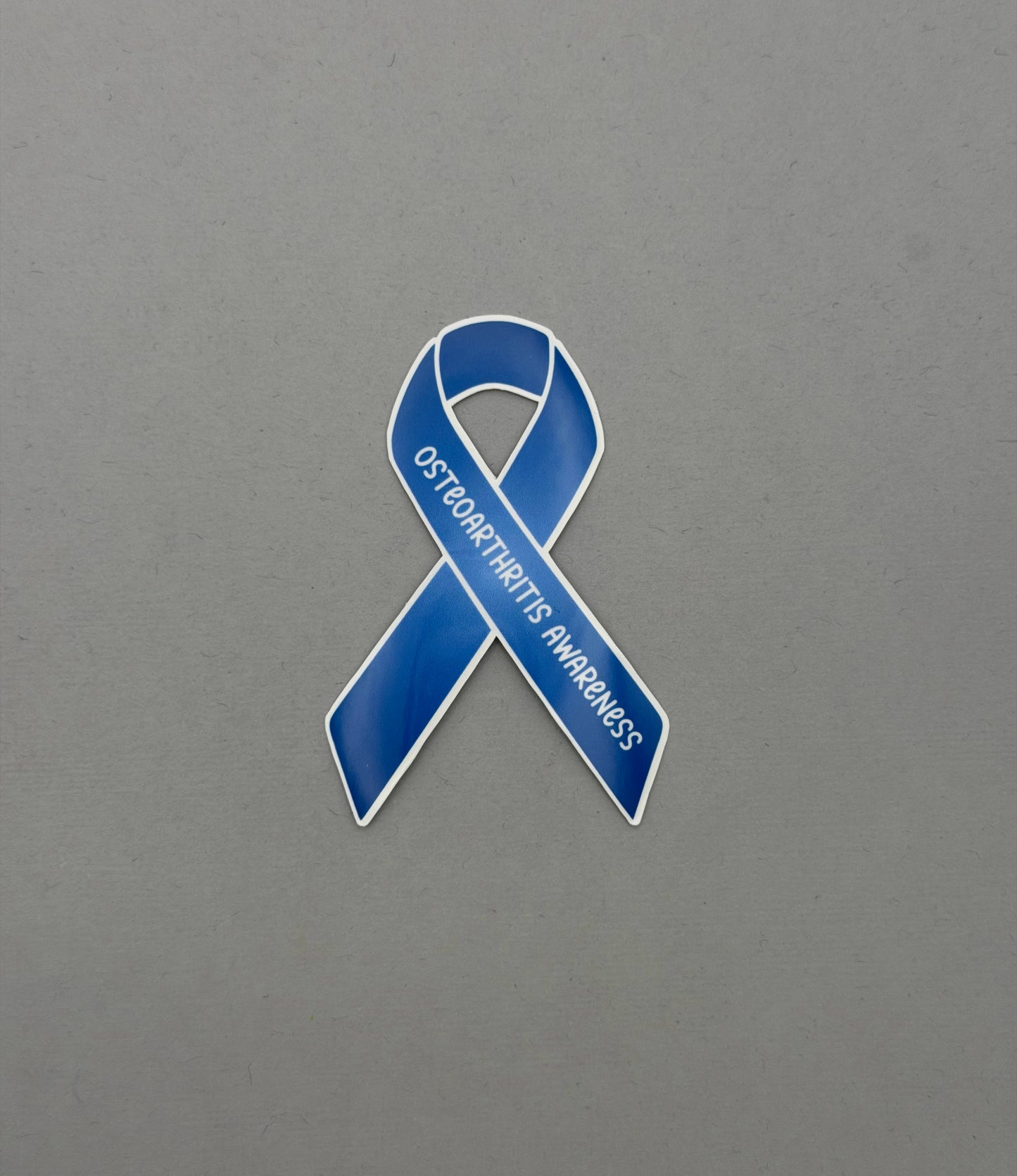 Osteoarthritis Awareness Ribbon Sticker or Magnet