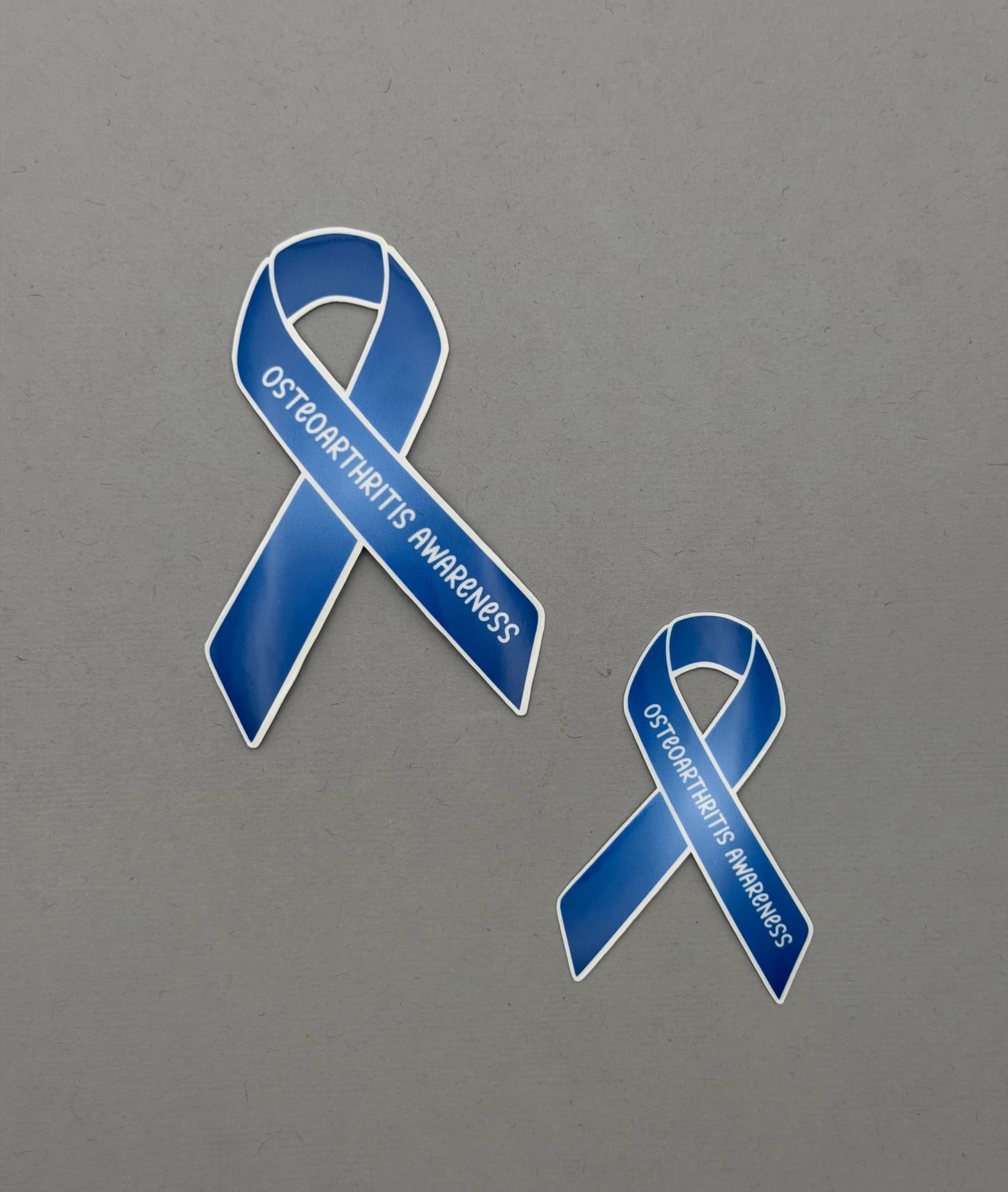 Osteoarthritis Awareness Ribbon Sticker or Magnet