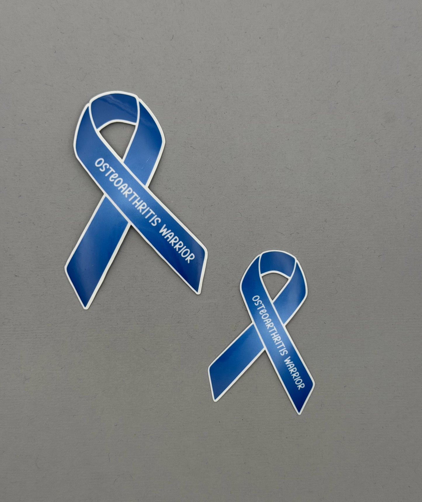 Osteoarthritis Warrior Ribbon Sticker or Magnet