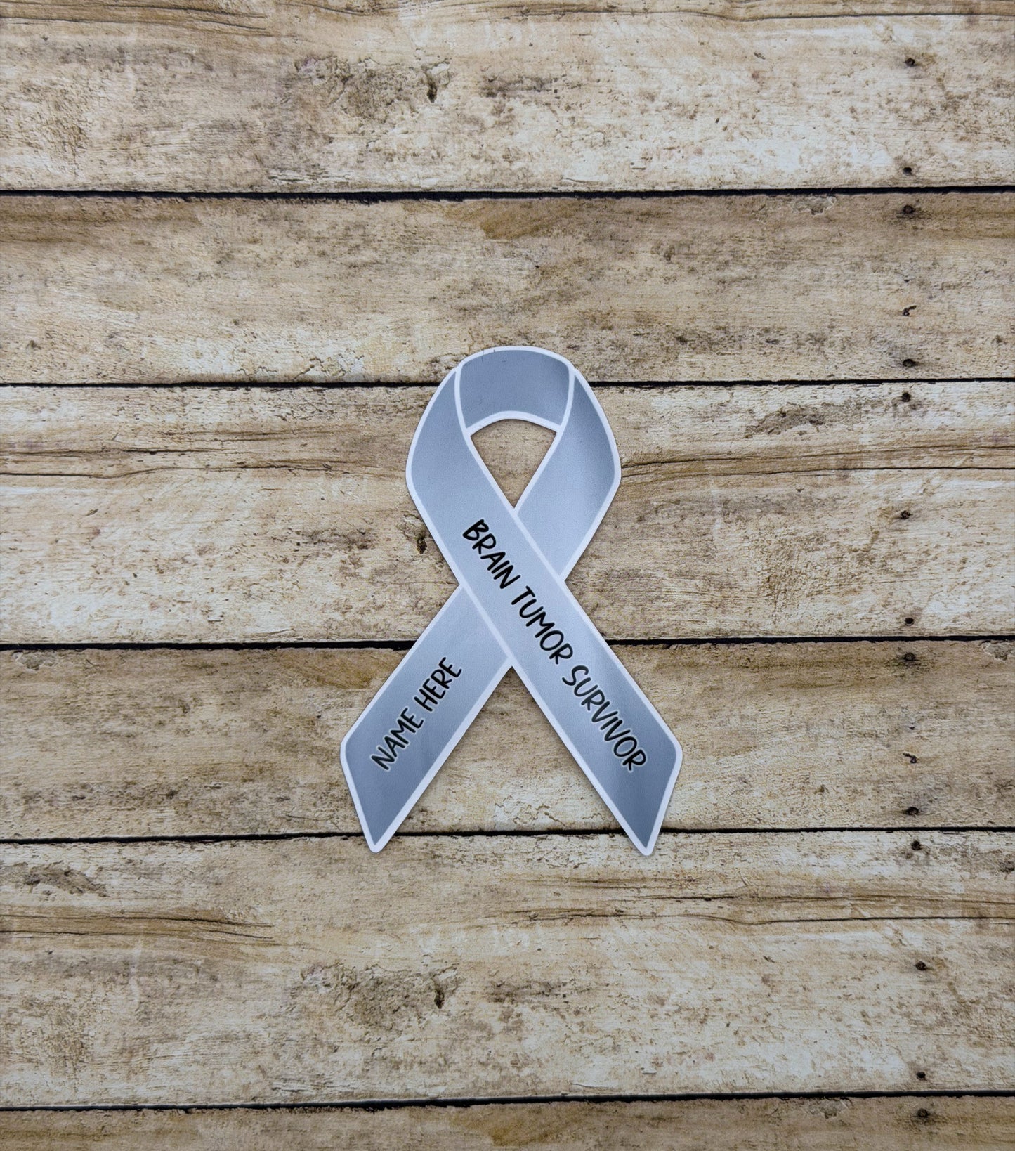 Brain Tumor Survivor Custom Sticker or Magnet