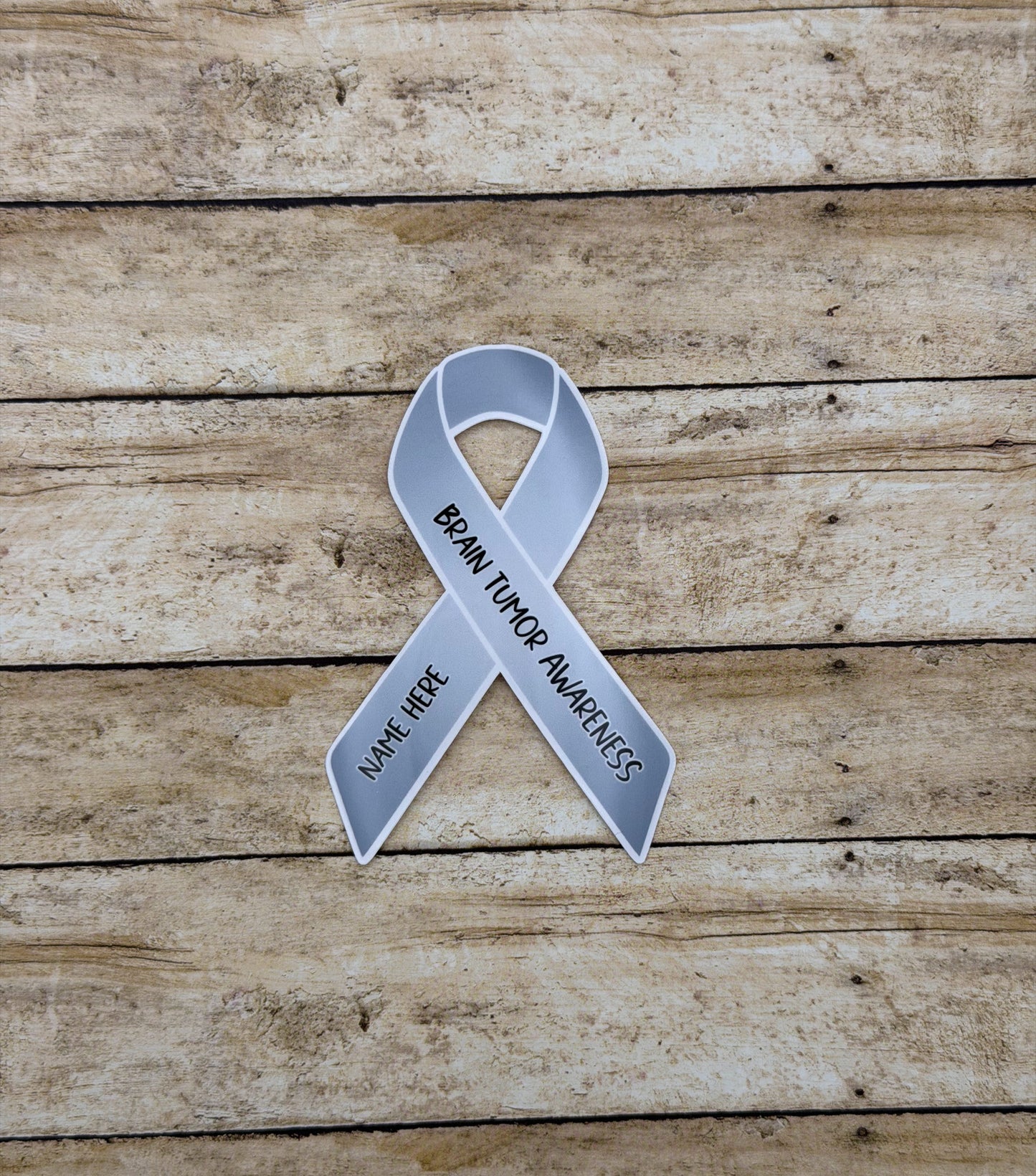 Brain Tumor Awareness Custom Sticker or Magnet