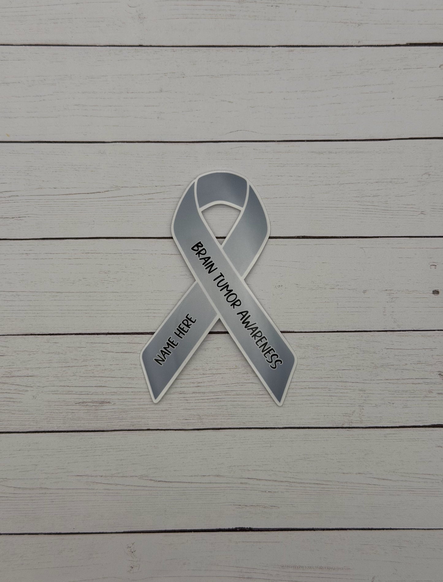 Brain Tumor Awareness Custom Sticker or Magnet