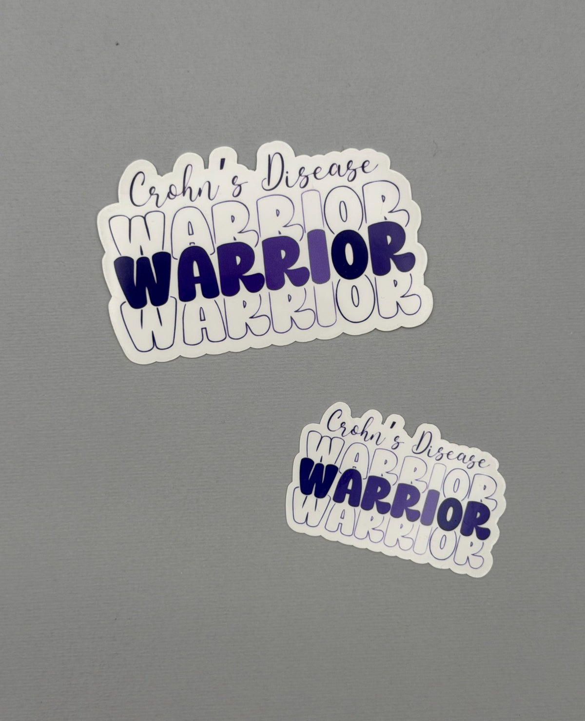 Crohn's Disease Warrior Sticker or Magnet