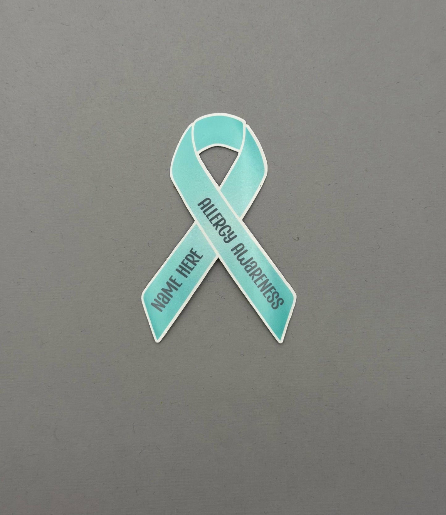 Allergy Awareness Custom Sticker or Magnet