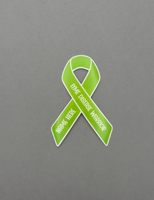 Lyme Disease Warrior Custom Sticker or Magnet