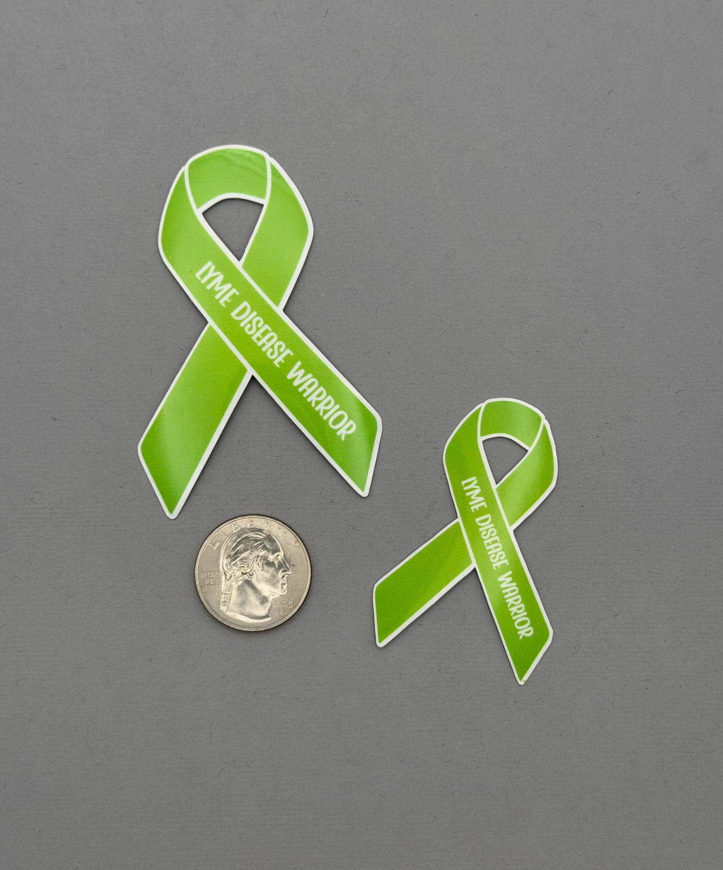 Lyme Disease Warrior Ribbon Sticker or Magnet
