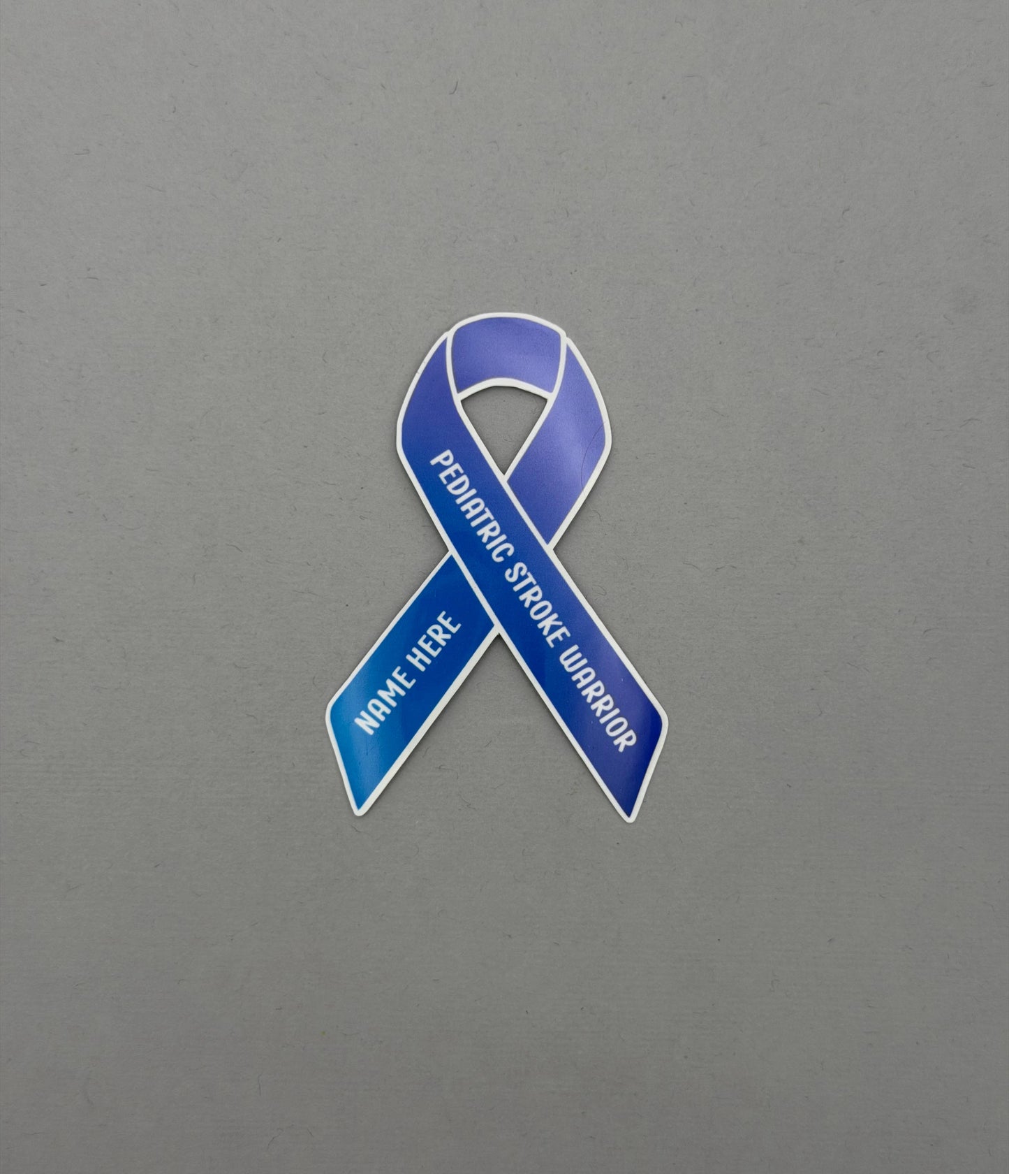 Pediatric Stroke Custom Warrior Sticker or Magnet
